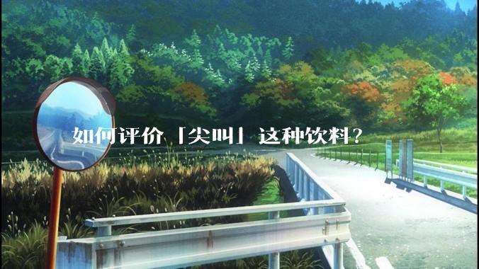 如何评价「尖叫」这种饮料？