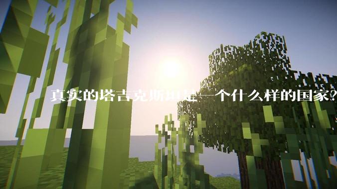 真实的塔吉克斯坦是一个什么样的国家？